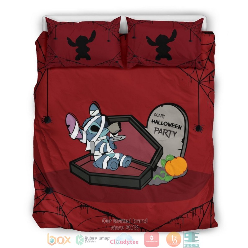 Stitch Halloween Bedding Set