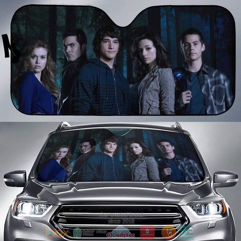 Teen Wolf Team Squad Auto Car Sunshade