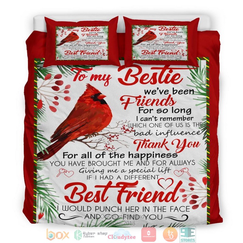 To My Bestie We have been friends for so long Bedding Set 1 2 3