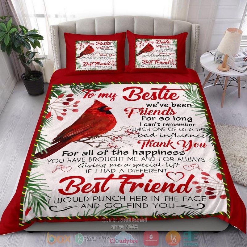 To My Bestie We have been friends for so long Bedding Set 1 2 3 4 5