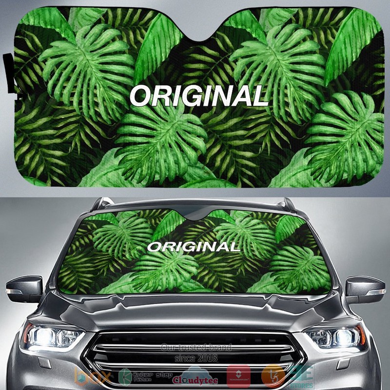 Tropical Original Car Sunshade