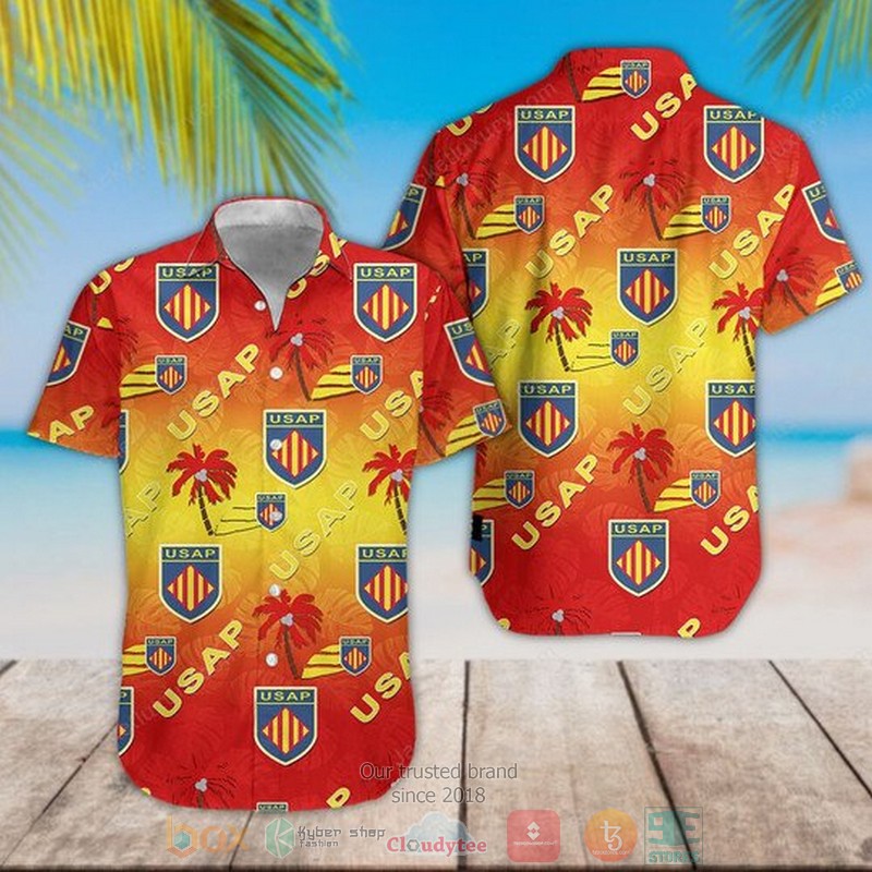 USA Perpignan Hawaiian Shirt