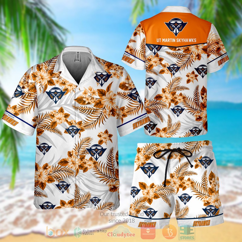 UT Martin Skyhawks Hawaiian Shirt Shorts