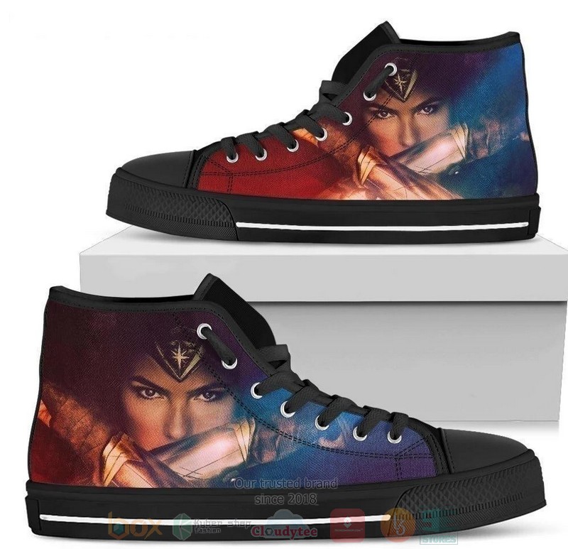 Wonder Woman Canvas high top shoes