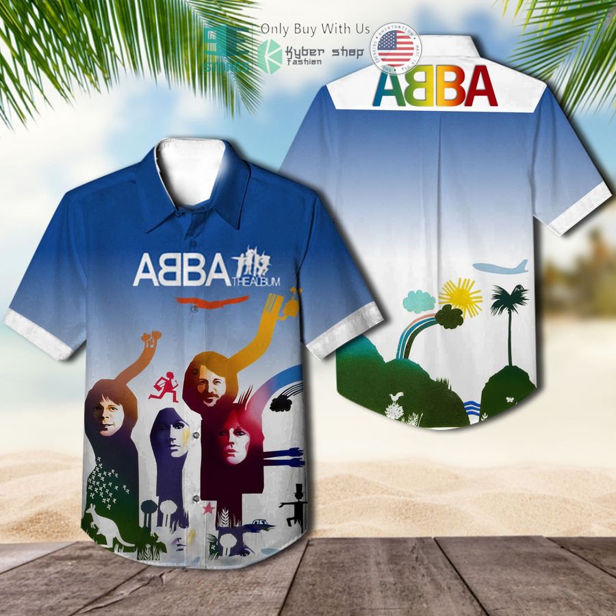 abba the album blue hawaiian shirt 1 36714