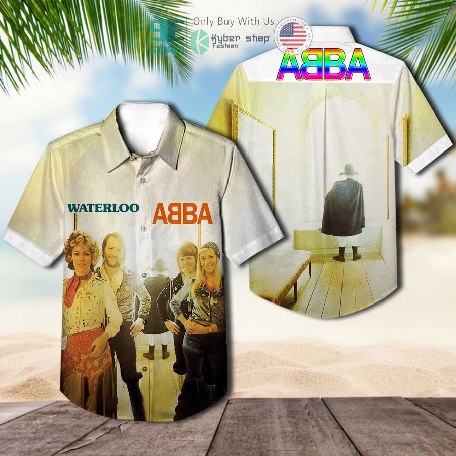 abba waterloo album hawaiian shirt 1 16048