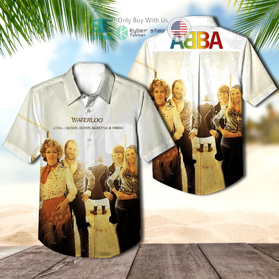 abba waterloo album hawaiian shirt 1 52991