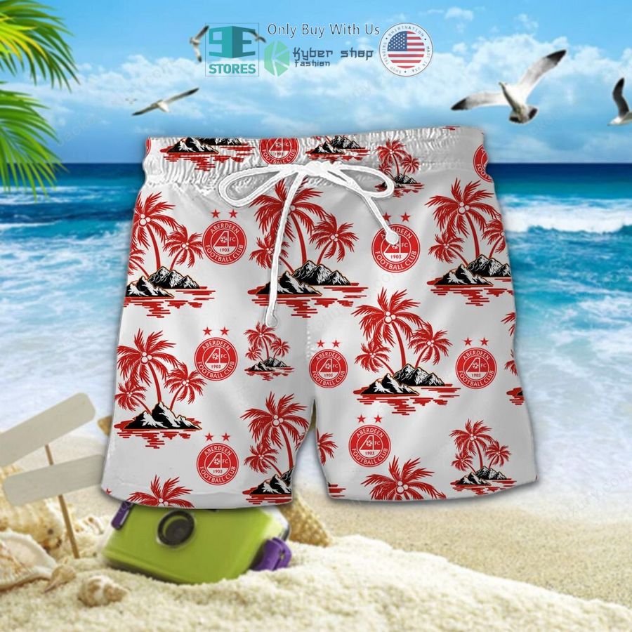 aberdeen football club hawaii shirt shorts 2 69937