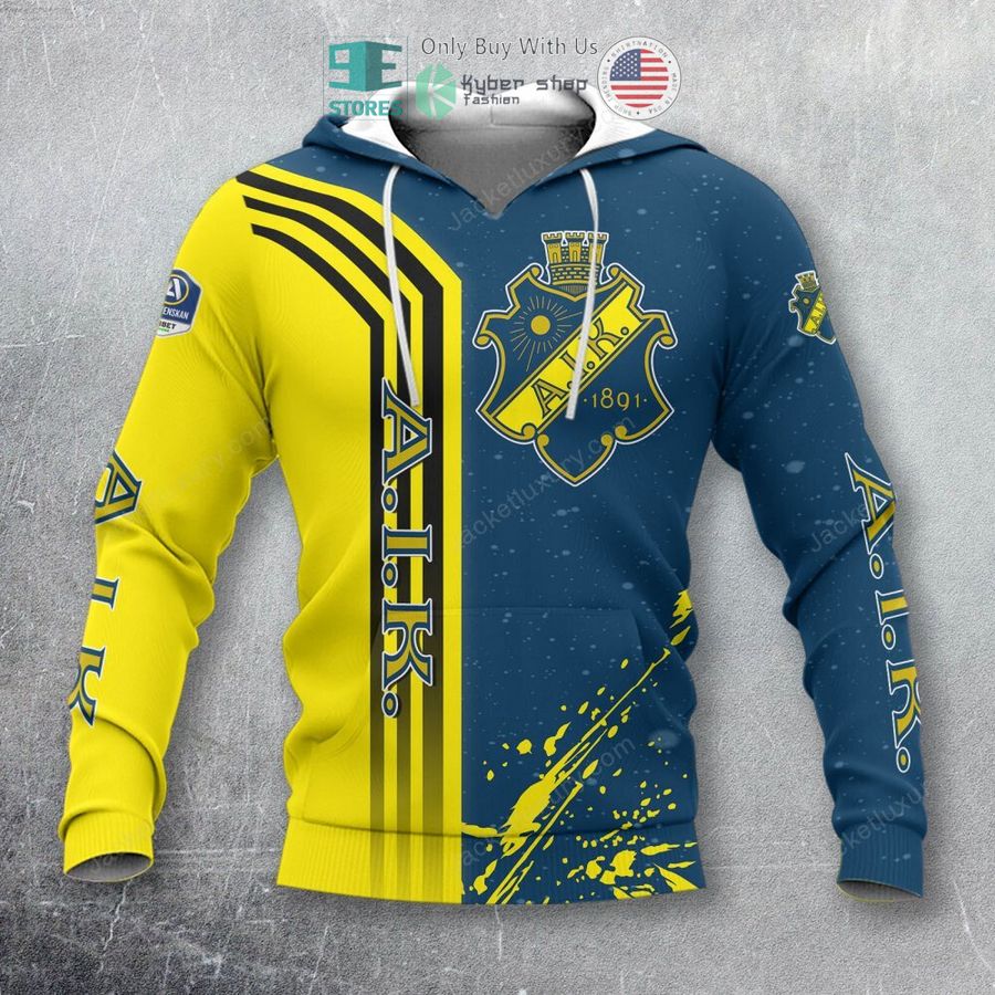 aik fotboll 3d shirt hoodie 2 98911