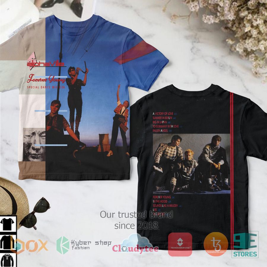 alphaville band forever young album 3d t shirt 1 10900