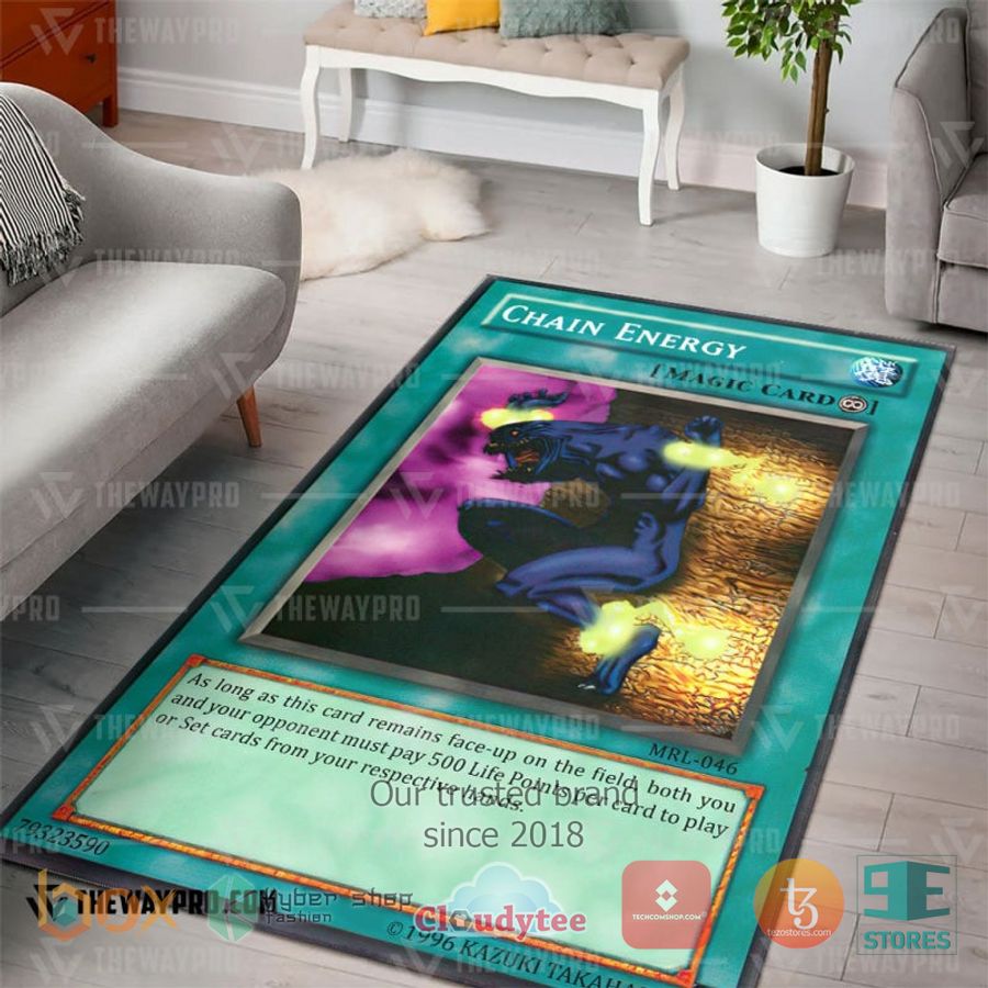 anime yu gi oh chain energy rug 2 17774