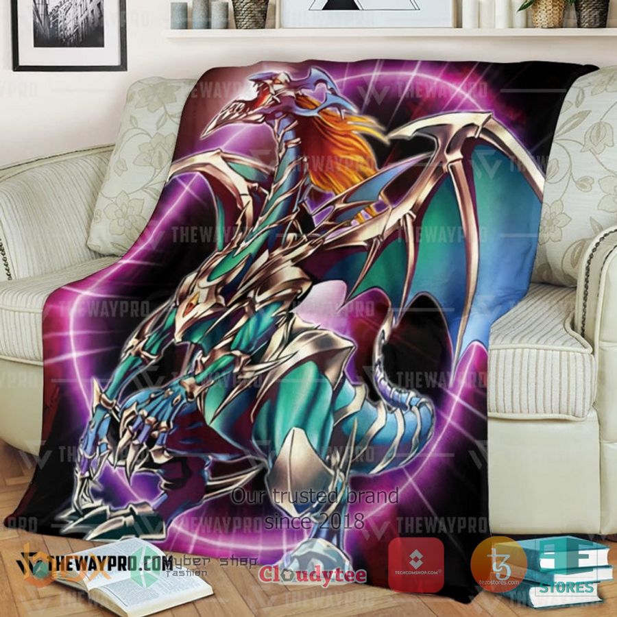 anime yu gi oh chaos emperor dragon envoy of the end soft blanket 1 20139