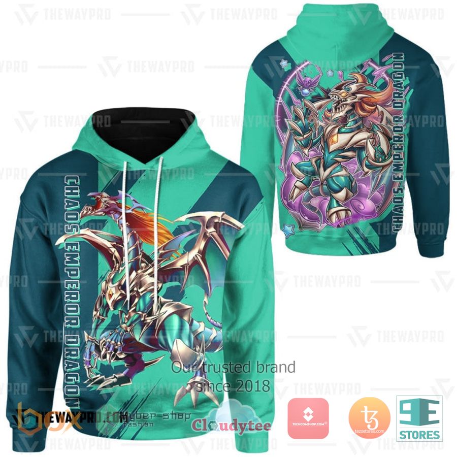 anime yu gi oh chaos emperor dragon hoodie 1 89665