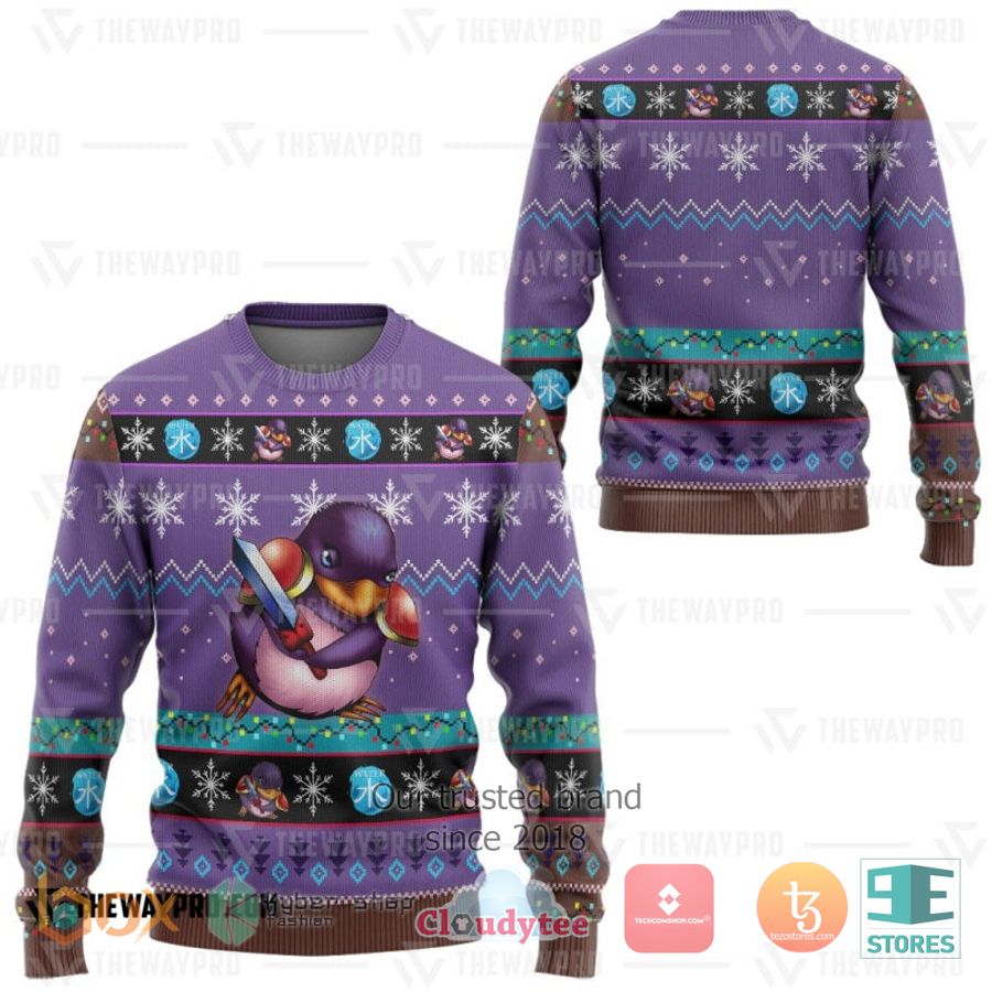 anime yu gi oh penguin soldier 3d sweatshirt sweater 2 43036