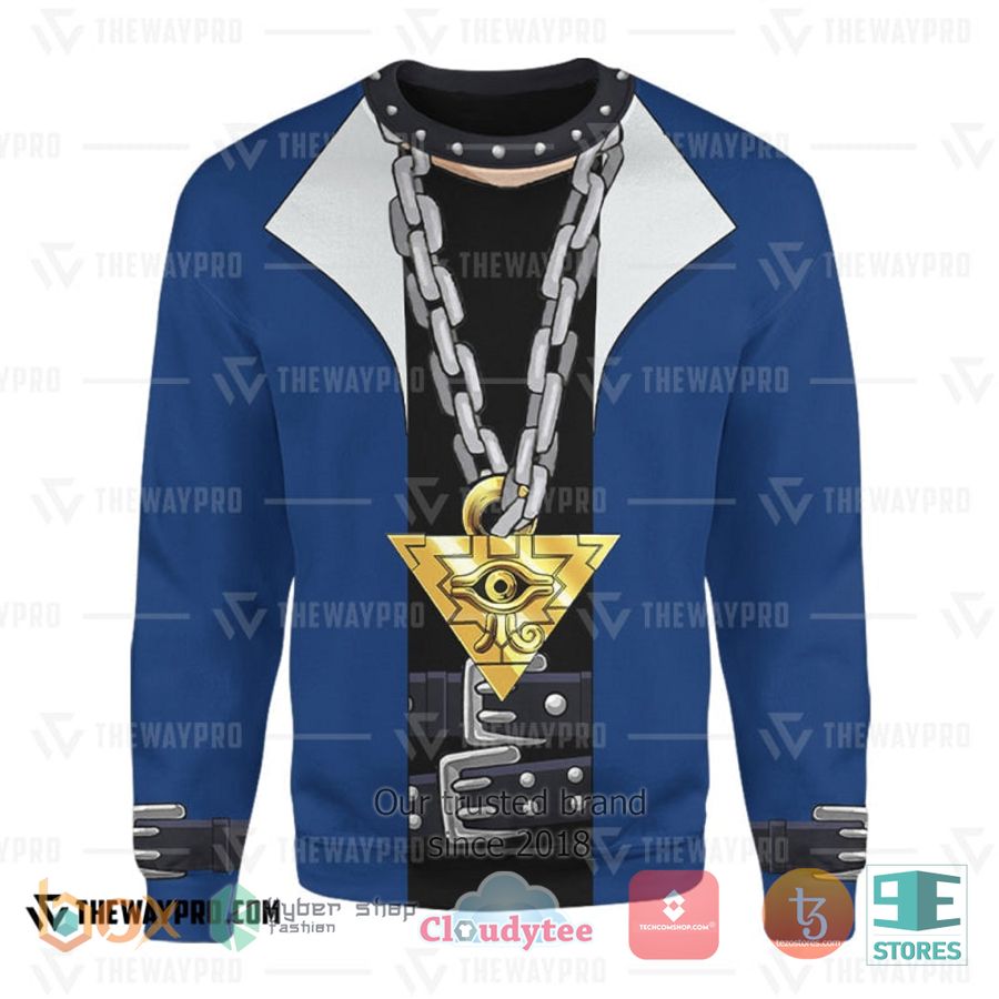 anime yu gi oh yugi muto costume 3d sweatshirt sweater 1 58059