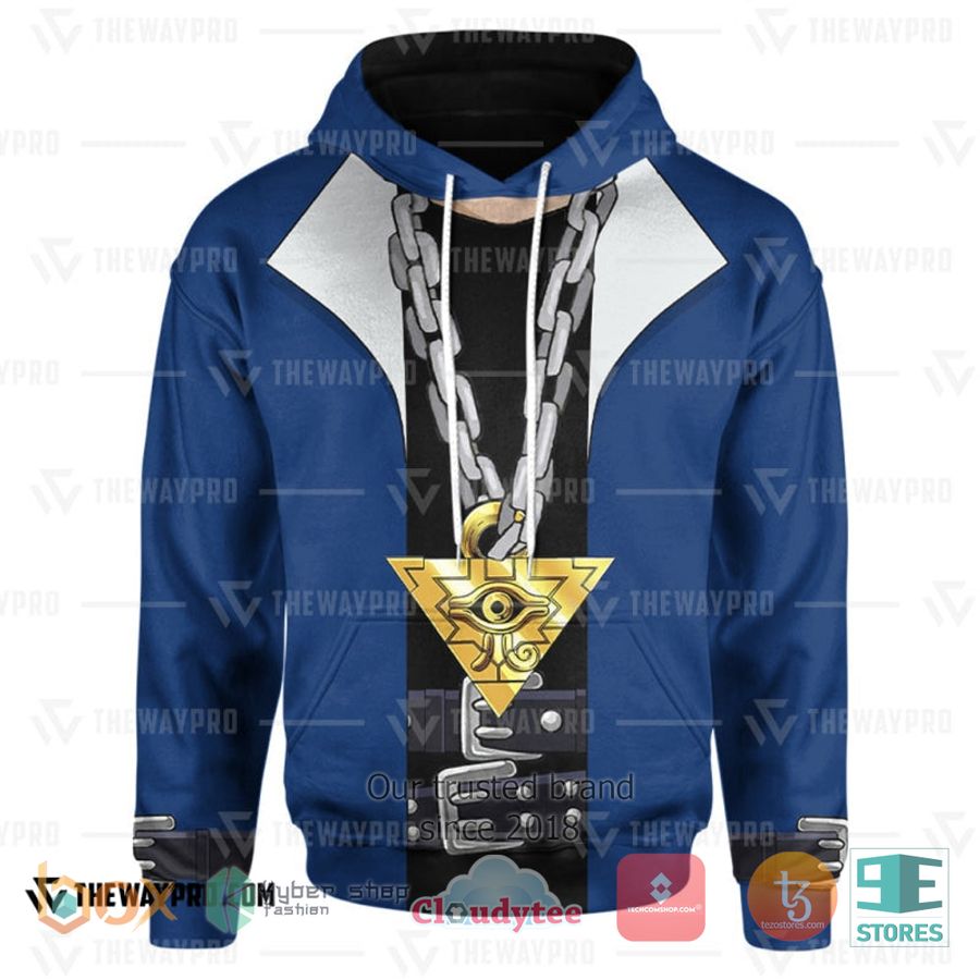 anime yu gi oh yugi muto costume hoodie 2 99515