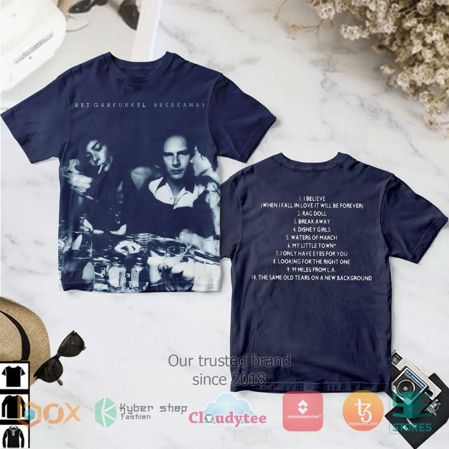 art garfunkel breakaway album 3d t shirt 1 72241