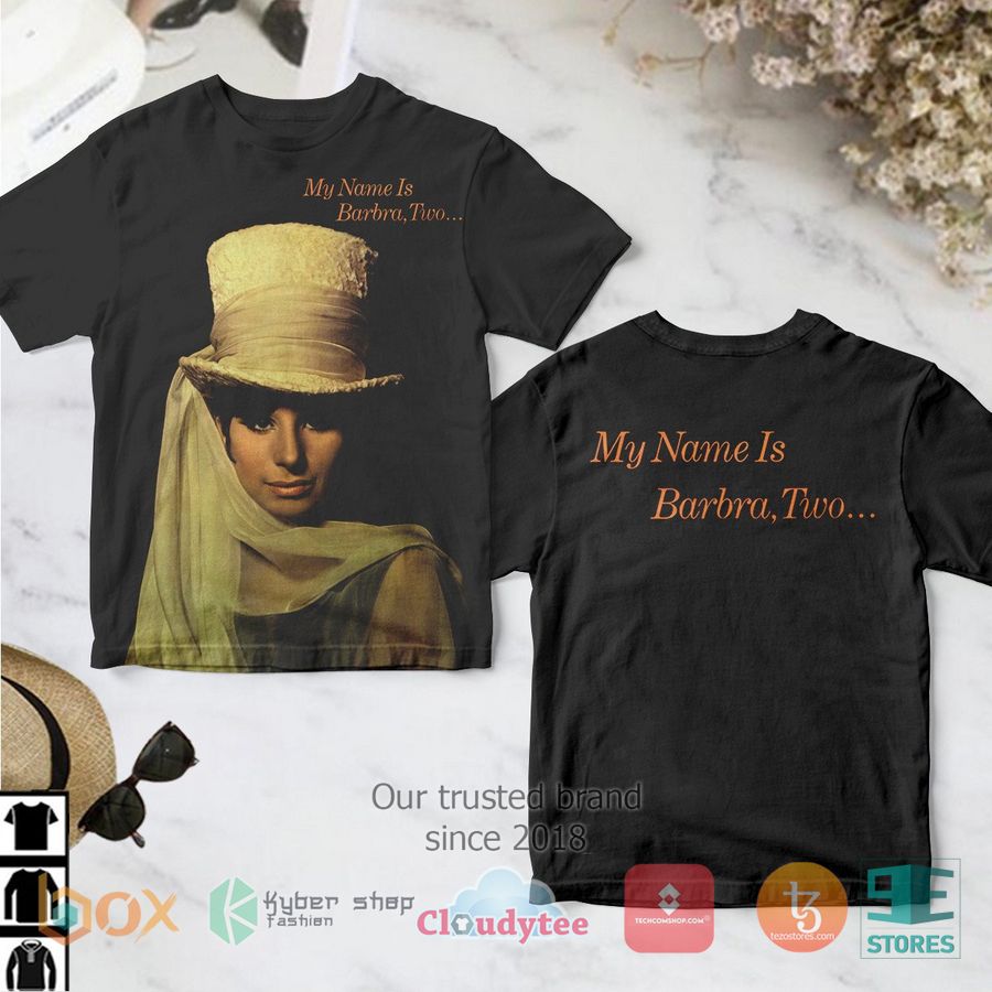 barbra streisand my name is barbra twoalbum 3d t shirt 1 61627