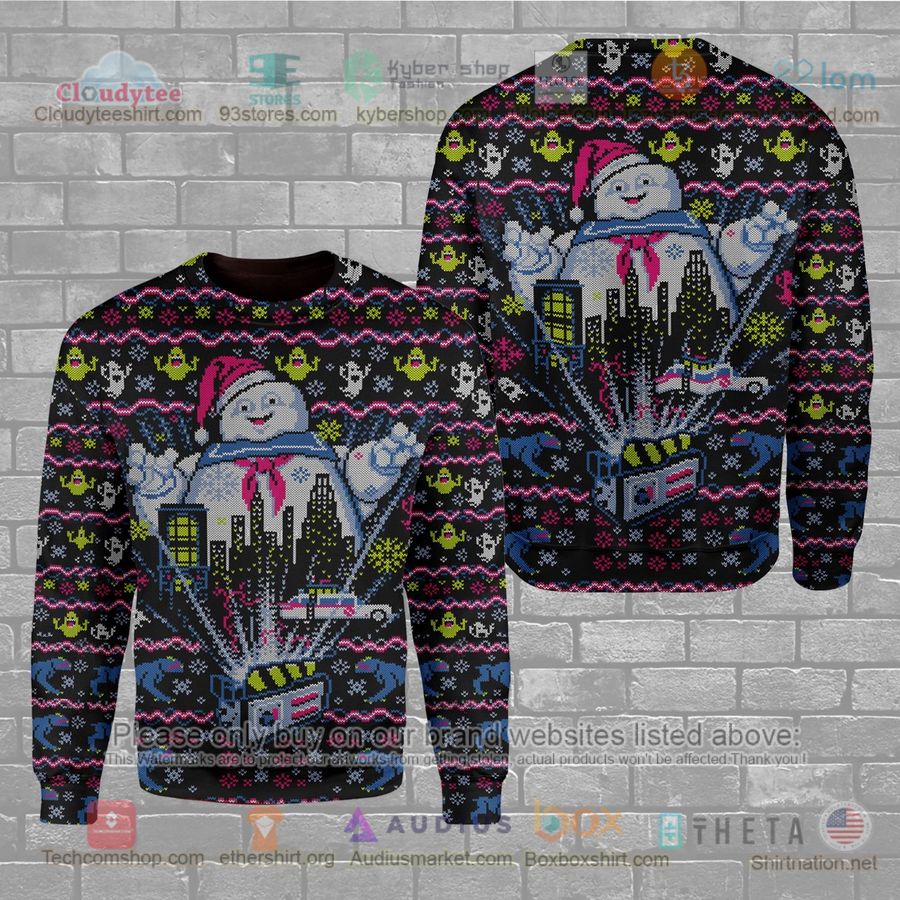 big ghost city christmas sweatshirt sweater 1 7768