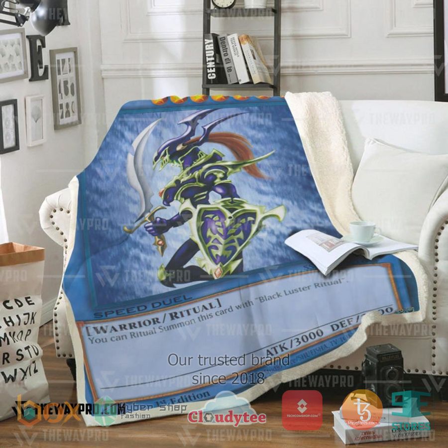 black luster soldier soft blanket 1 92775