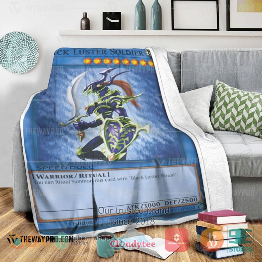 black luster soldier soft blanket 2 69468