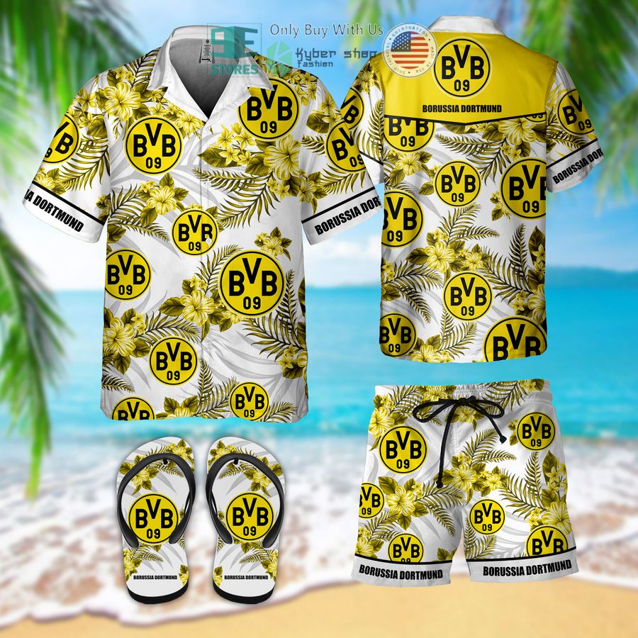 borussia dortmund hawaii shirt shorts 1 93161