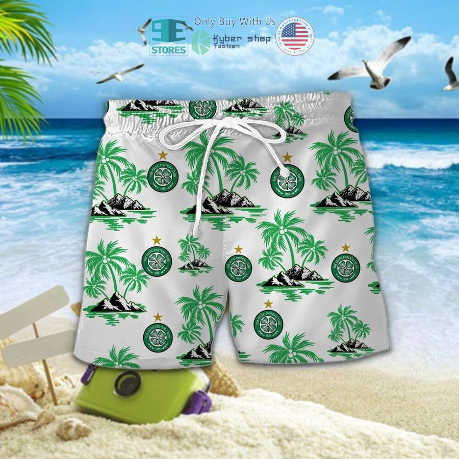 celtic football club hawaii shirt shorts 2 55630