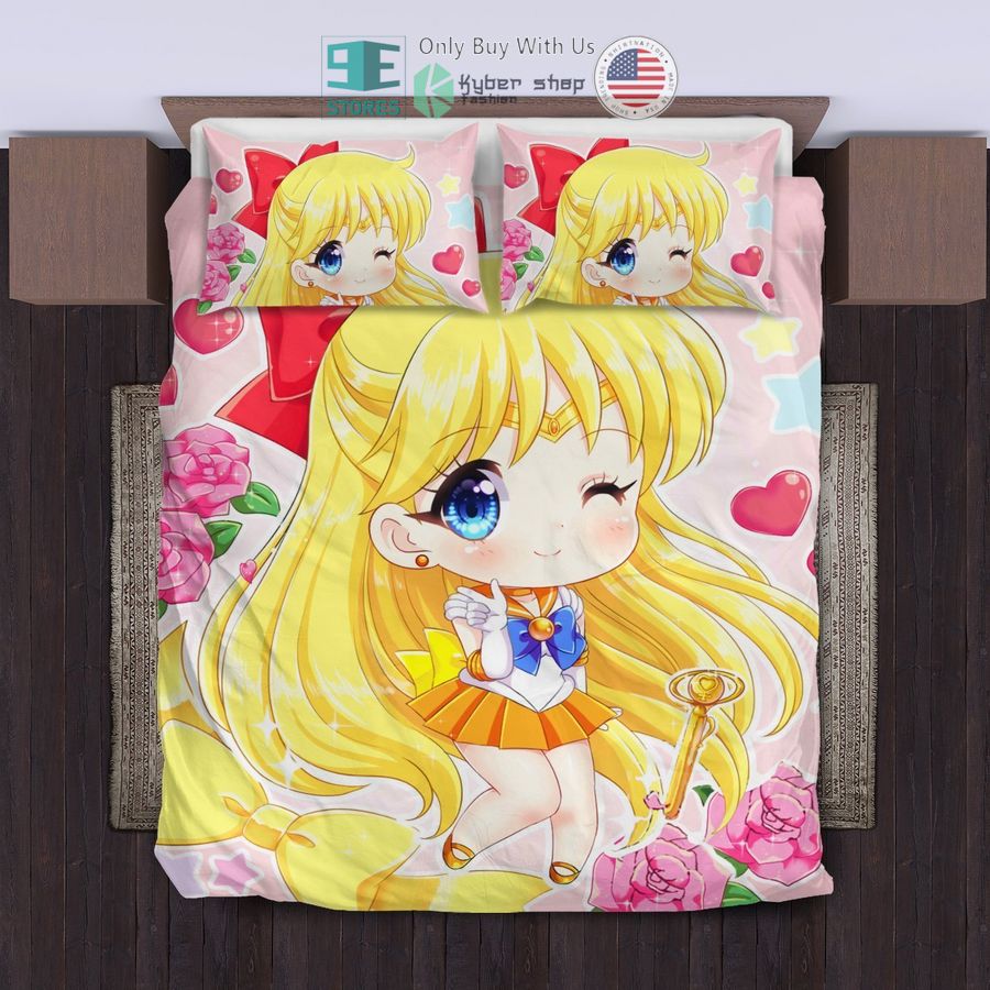 chibi sailor venus bedding set 1 53525