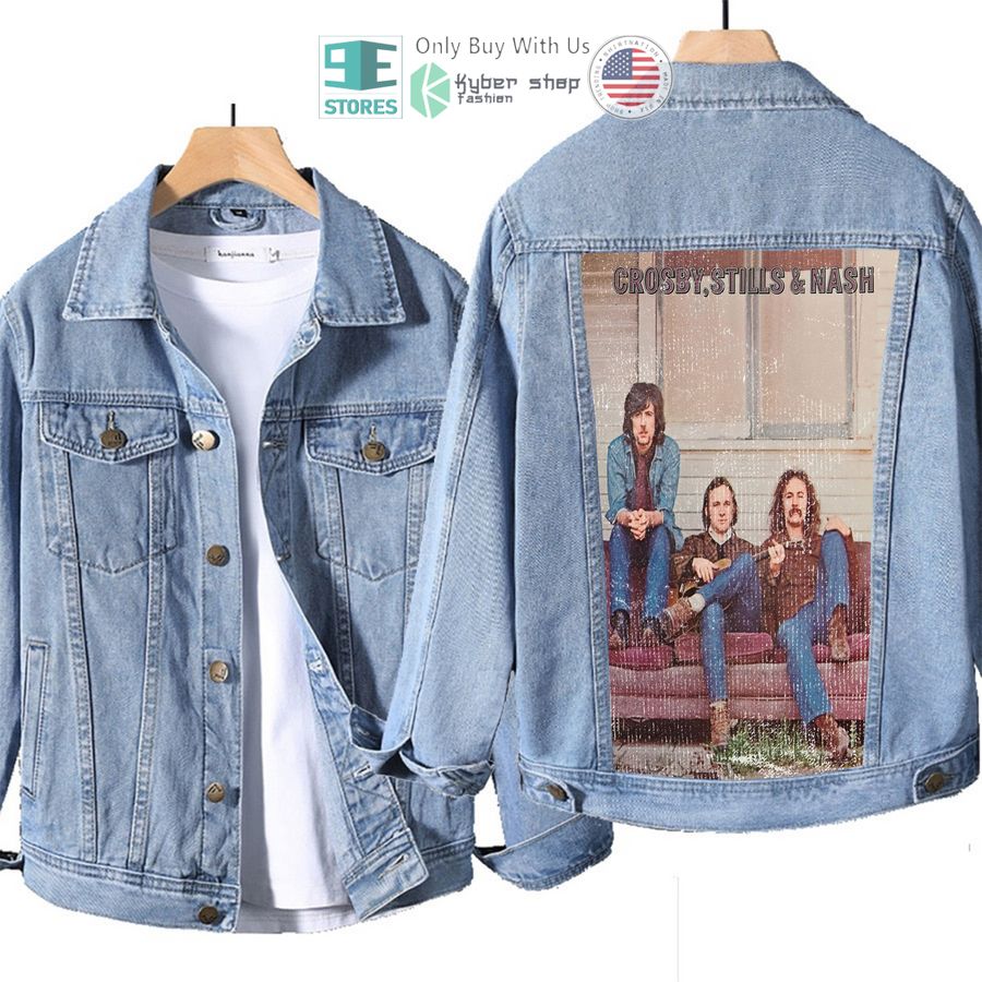 crosby stills nash young crosby stills nash album denim jacke 1 75531