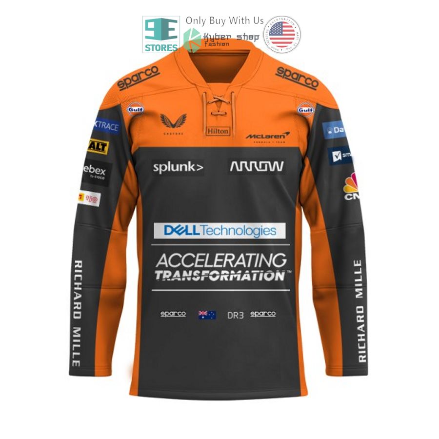 daniel ricciardo mclaren f1 team accelerating transformation hockey jersey 2 71024