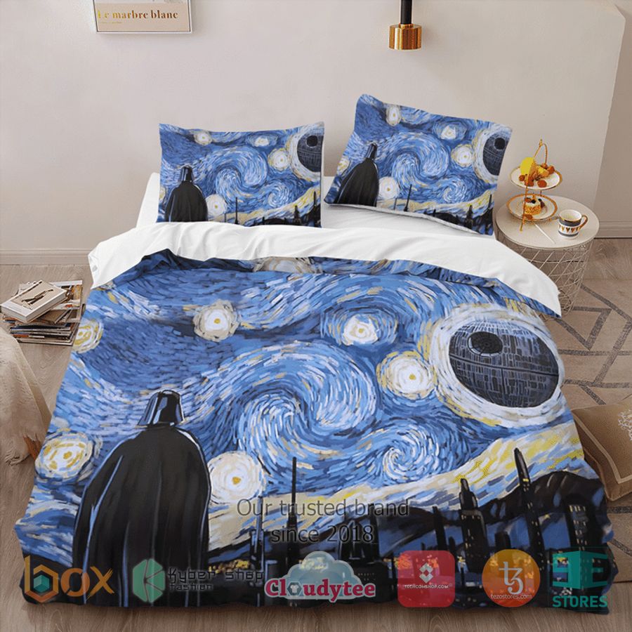 darth vader starry night bedding set 2 17486