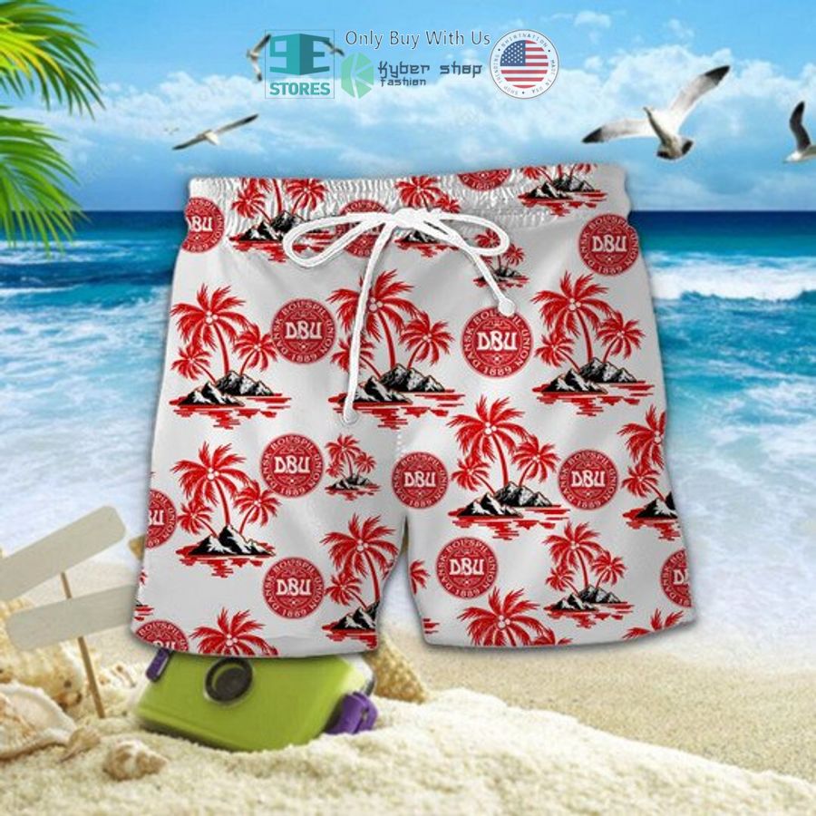 de rod hvide denmark national football team hawaiian shirt shorts 2 44790