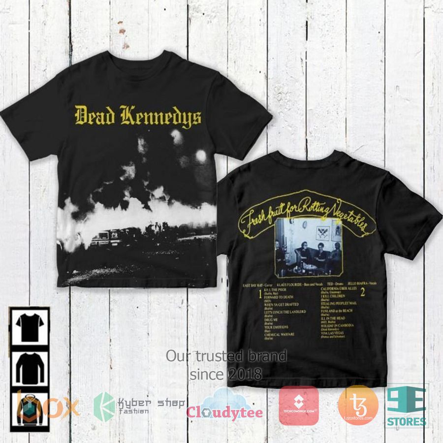 dead kennedys band fresh fruit for rotting vegetables album 3d t shirt 1 65030