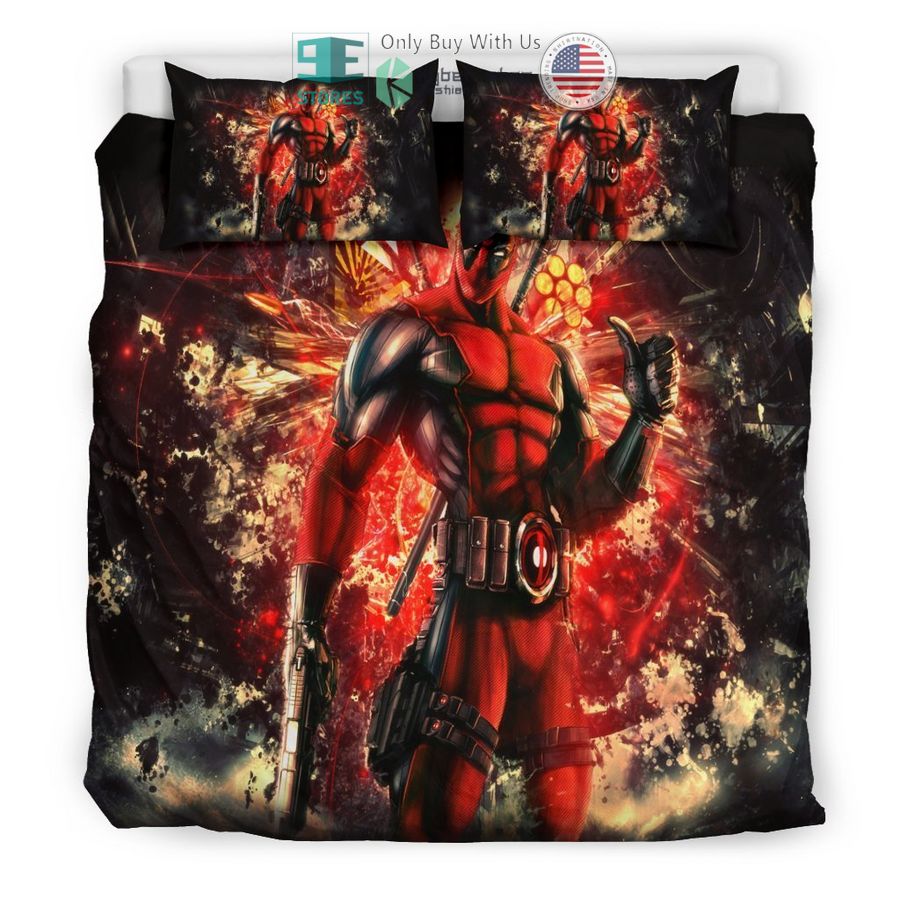 deadpool art bedding set 1 56869