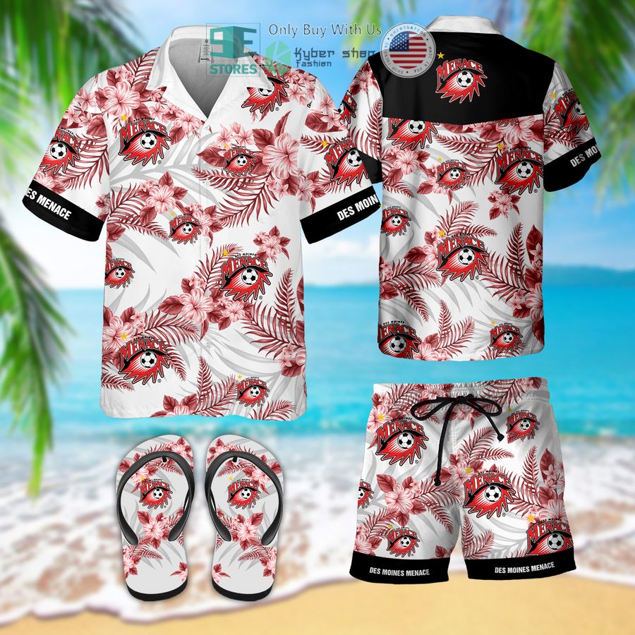 des moines menace hawaiian shirt flip flops 1 72947