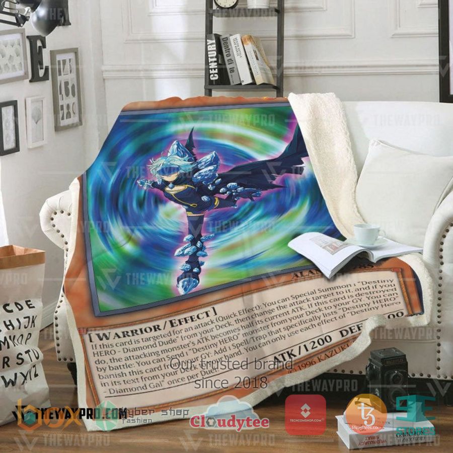 destiny hero diamond gal soft blanket 1 3480