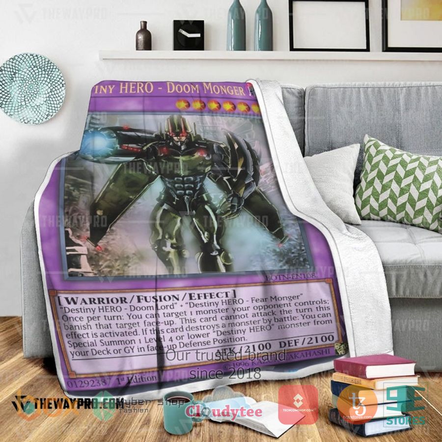 destiny hero doom monger soft blanket 2 49516