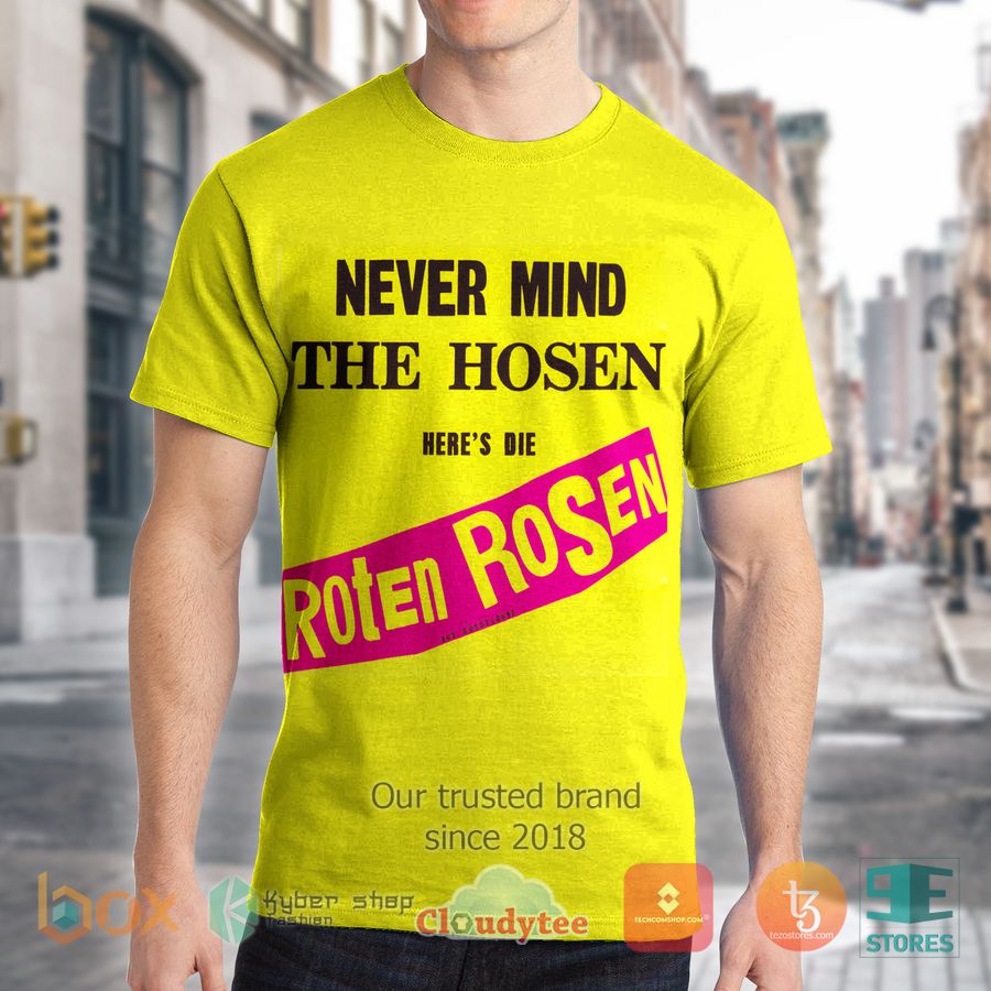 die toten hosen band never mind the hosen heres die roten rosen album 3d t shirt 2 432