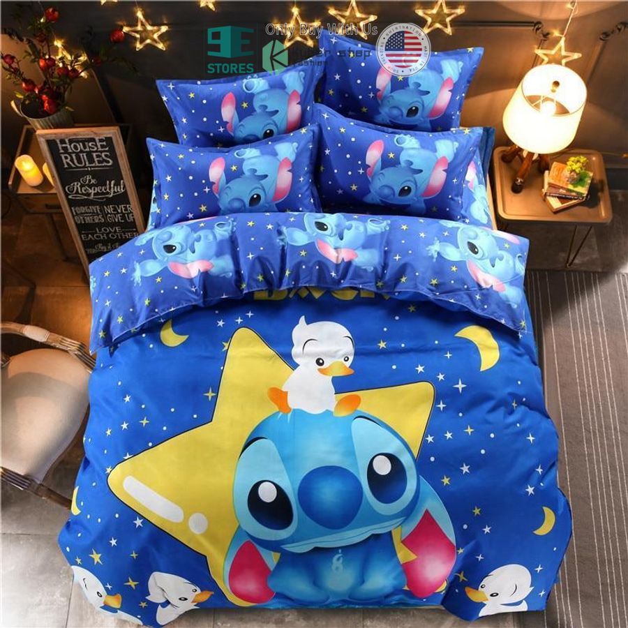 disney stitch star blue bedding set 1 24995