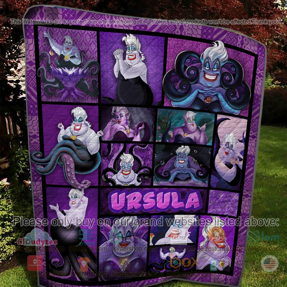 disney ursula quilt 2 57355