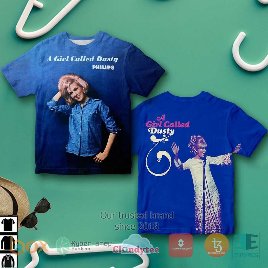 dusty springfield a girl called dusty album 3d t shirt 1 19873