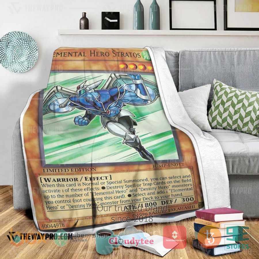 elemental hero stratos soft blanket 2 53344