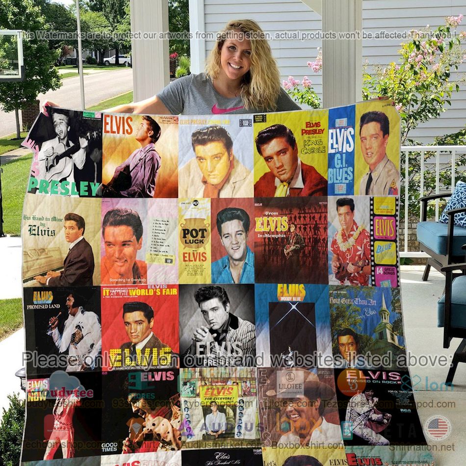 elvis presley albums quilt 1 33078