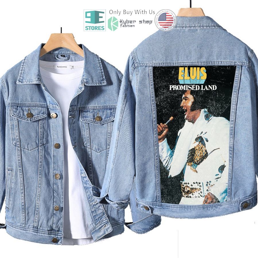 elvis presley promised land album denim jacket 1 55726