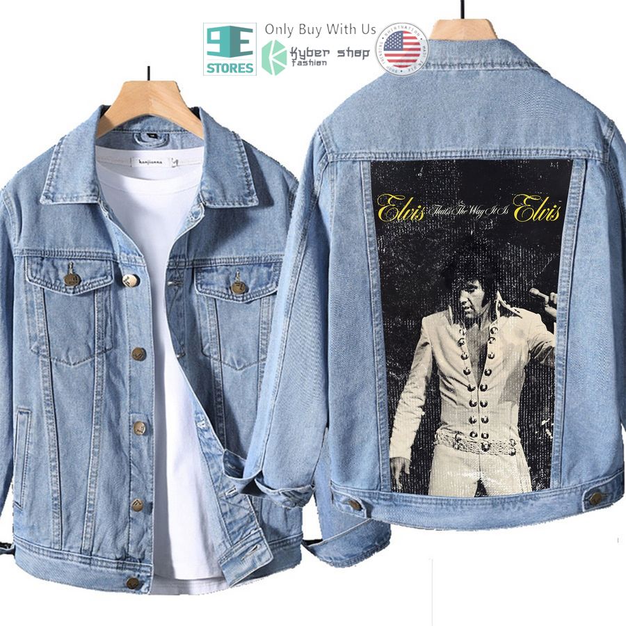 elvis presley thats the way it is album denim jacket 1 69044