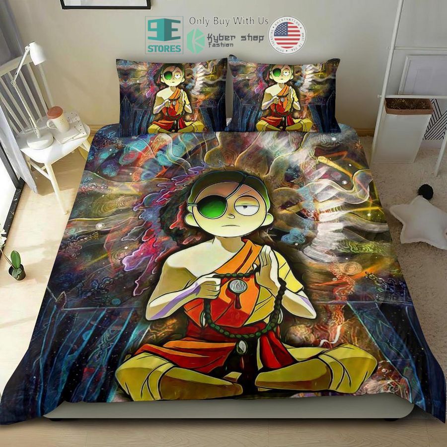 enlightened morty bedding set 1 18305