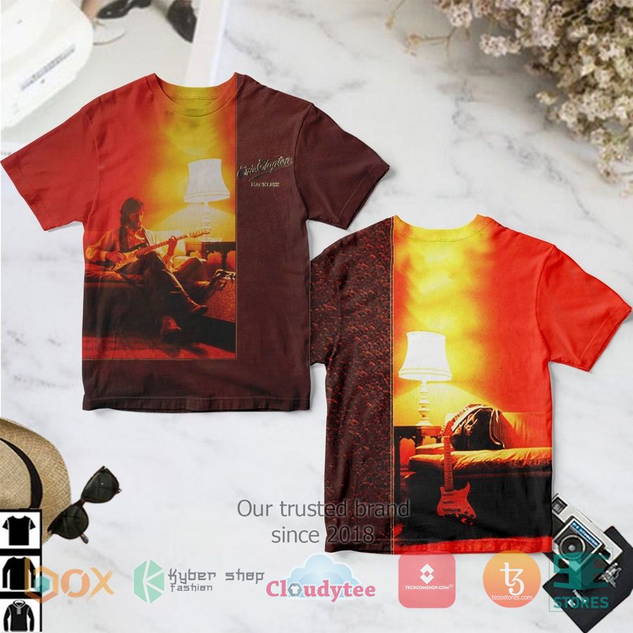 eric clapton backless album 3d t shirt 1 23037