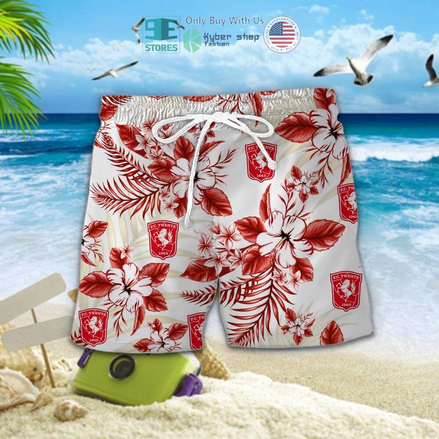 fc twente red hawaii shirt shorts 2 30481