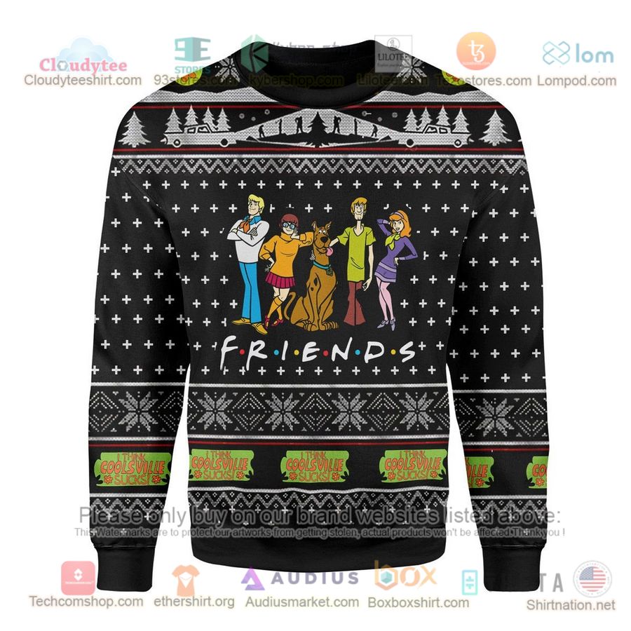 friends tv scooby doo characters sweatshirt sweater 2 5087