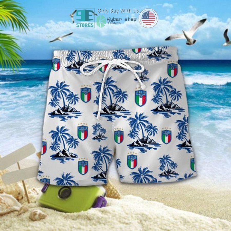 gli azzurri italy national football team hawaiian shirt shorts 2 92868